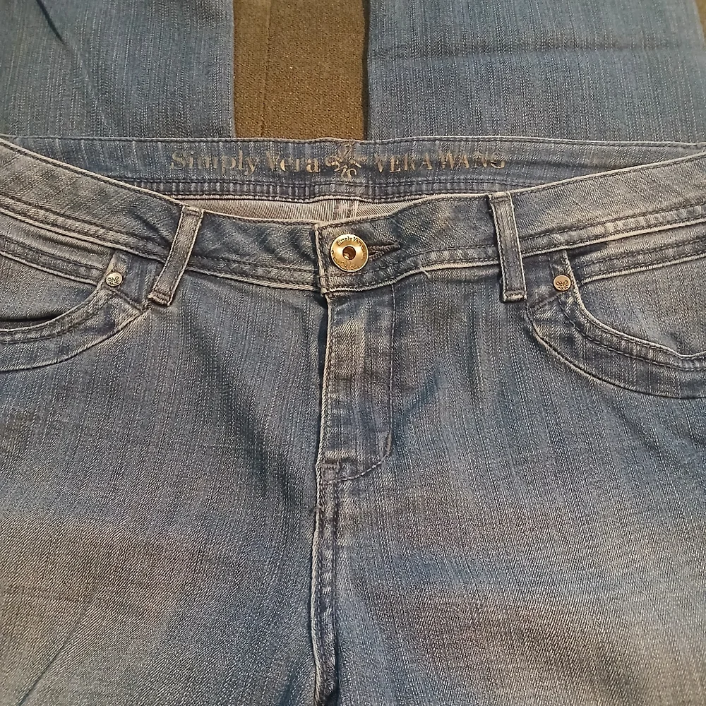 Simply Vera Vera Wang Denim Jeans Size 6 - Picture 9 of 13